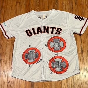 Giants unisex Shirt - White and Orange